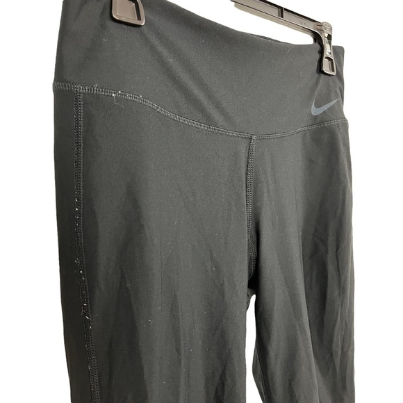 NIKE DRI-FIT Black Skinny POWER Tight Fit Training 802954-010 Leggings Pants  M - Picture 5 of 16